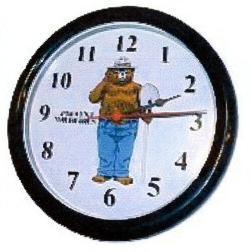 Smokey Standing Wall Clock