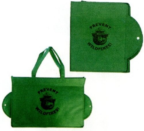 Smokey Grocers or tote bag Green